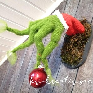 Grinch Hand Crochet Pattern - Etsy Canada