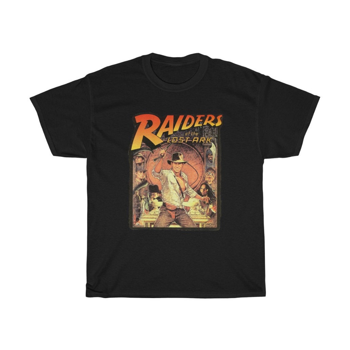raiders of the lost ark t shirts