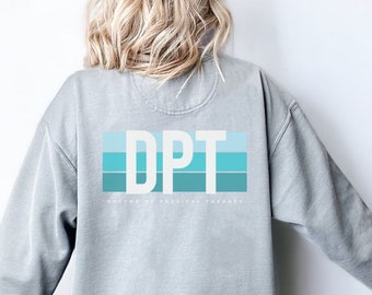Moletom de Fisioterapia: Minimalista DPT Outono Crewneck