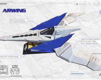 Fan Art Arwing - figurine display