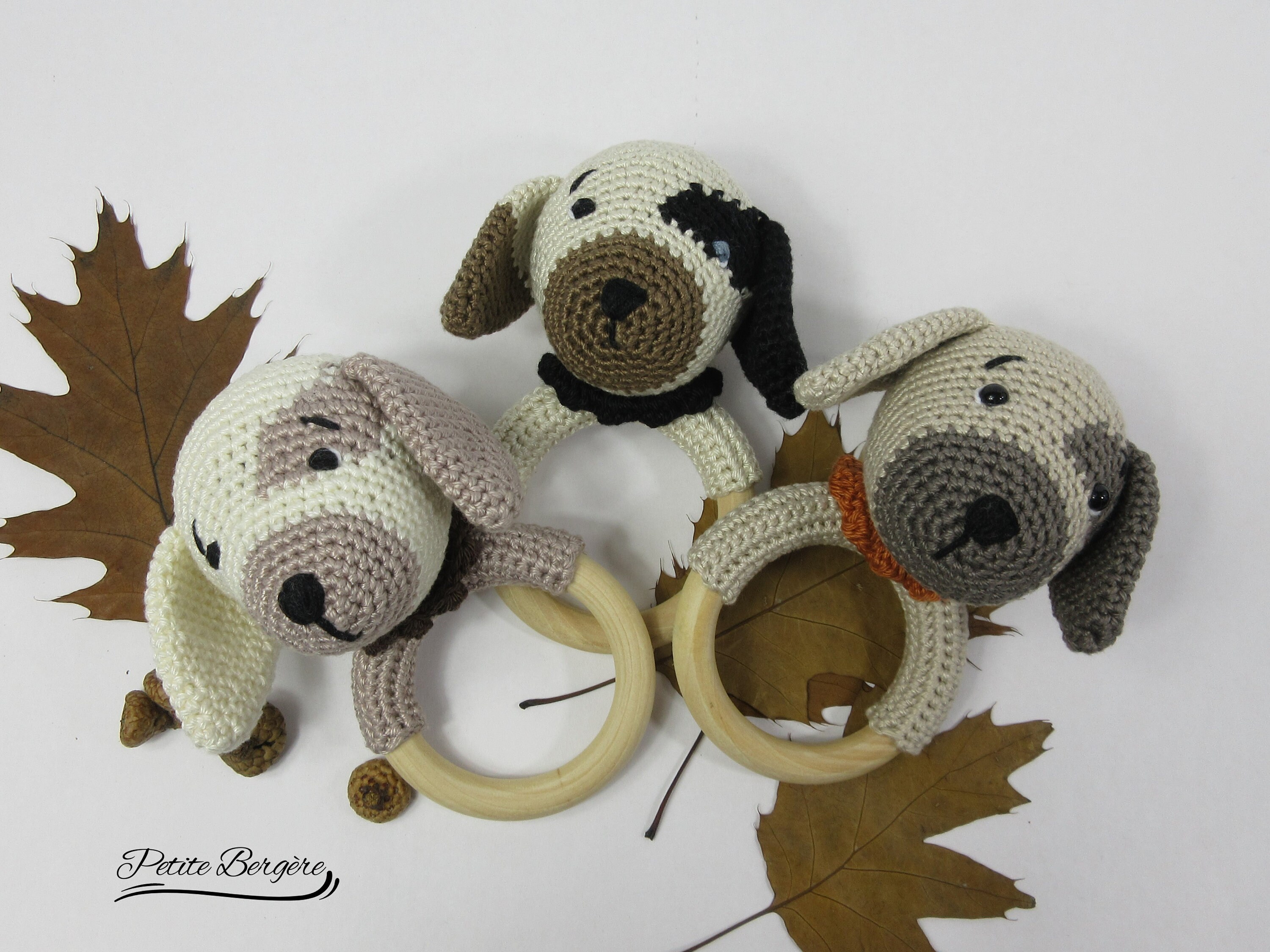 Crochet Dog Rattle Pattern, French/english Pdf Pattern, Dog Rattle ...