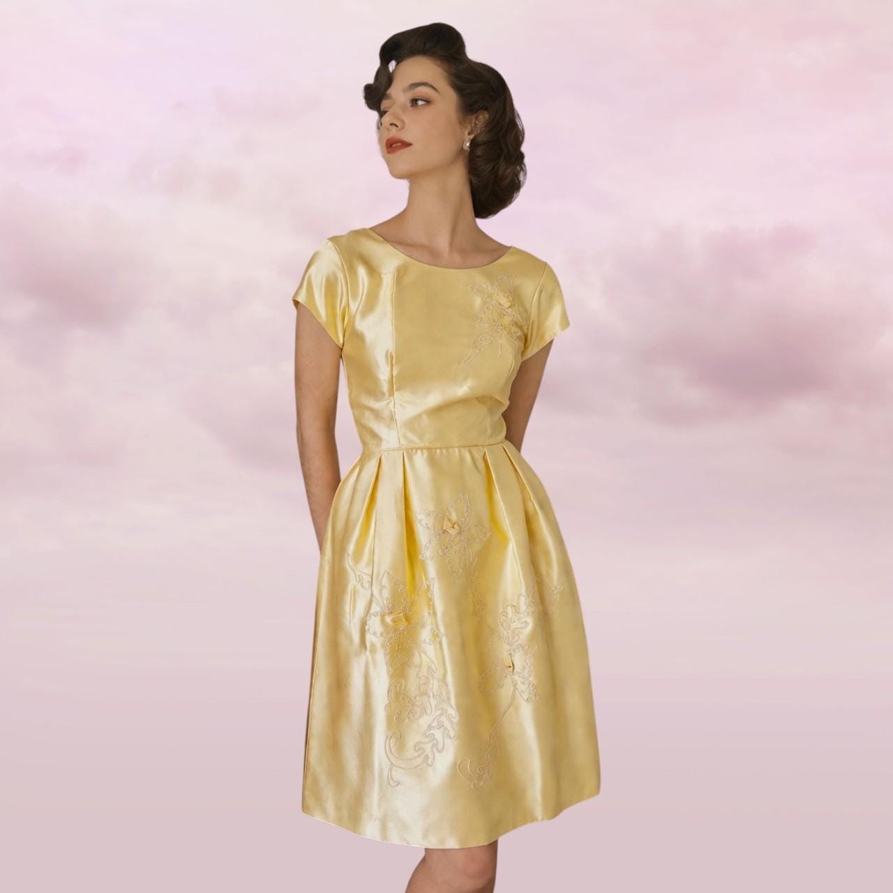 1960s Rayon Dress - Etsy Australia