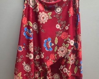 Custom dance wrap skirt