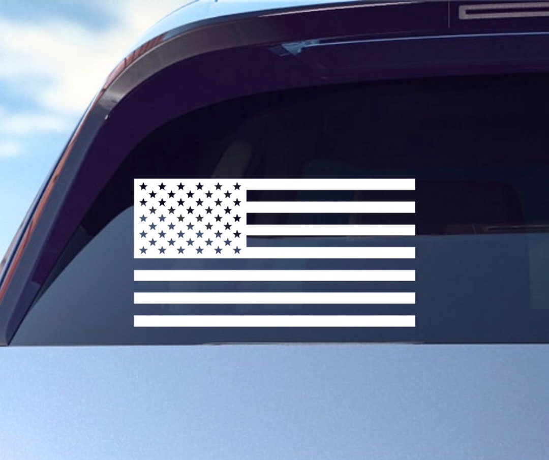 American Flag Decal Stars and Stripes Sticker USA Decal Etsy