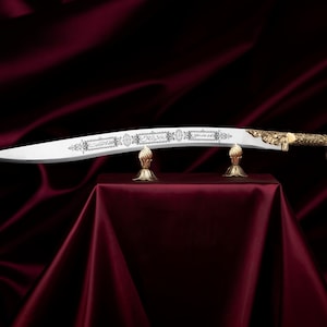 Handmade Ottoman Sword, Hand Forged Sword, Turkish Sword, Engraved Sword, Janissary Sword, Swords