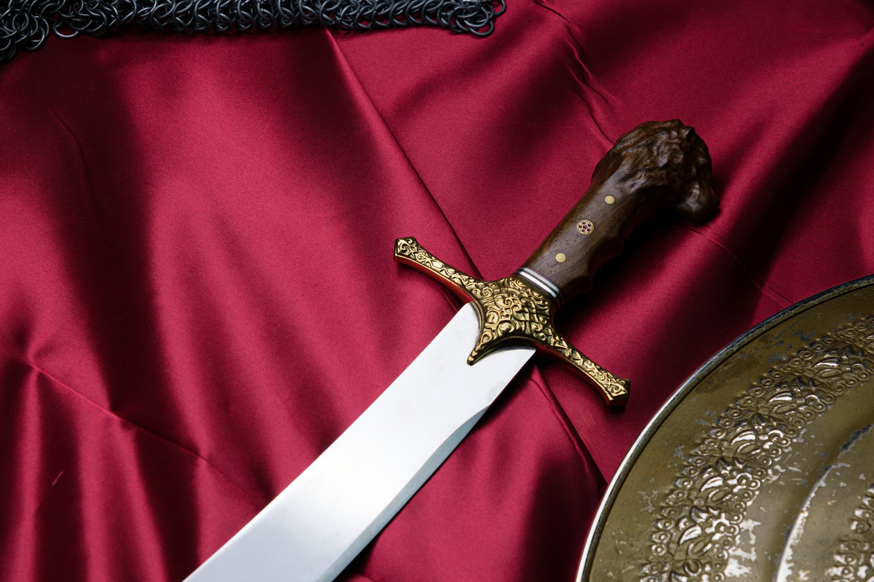 Lion Head Hand Forged Sword of Zulfikar, Yatagan Sword, Gifts for Him,  Stainless Steel Sword, Sword With Box, Engraved Sword - Etsy