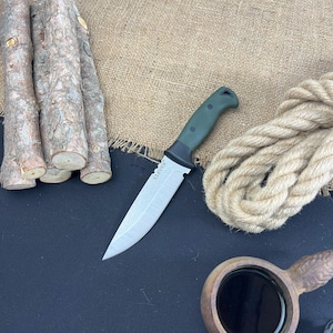 Handmade Hunting Knife, Non-Slip Handle Hunting Knive, Bushcraft Knife, Messer, Camping Knife, Bowie Knife, Survival Gear, Camping Gear