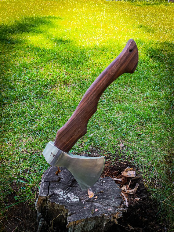 Hand Forged Axe, Camping Gear, Bushcraft Gear, Camping Axe