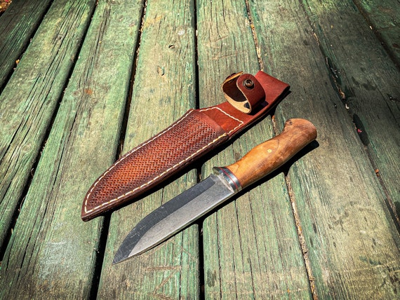 Custom Bushcraft Knife With Seath, Camp Knive, Hand Forged Knive, Father's  Day Gift, Survival, Camping Gear, Engraved Knife, Survival Gear -   Ireland
