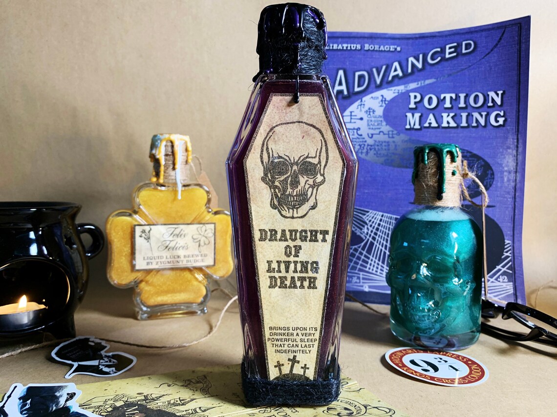 Draught of Living Death Potion 200ML Made in the UK Etsy