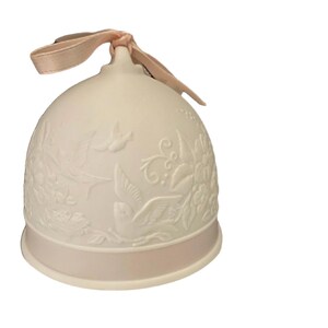 Retired Lladro &quot;1991 Christmas Bell&quot; Porcelain Matte