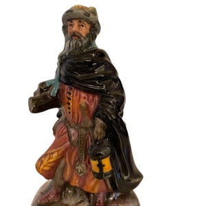 ロイヤルドルトン Good King ｗenceslas 像　アンティーク ウェンセスラス王の道行 / Vintage Royal Doulton Figure 