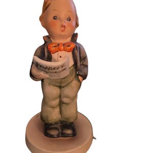 Vintage Goebel Hummel Figurines # 135, Soloist. TMK 3