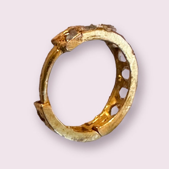 Gold and Diamonds Body Ring, Small 18k gold and d… - image 5