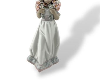 Vintage Lladro SPRING BOUQUETS, "Ramos de Primevera", 1992 Hand in Original Box