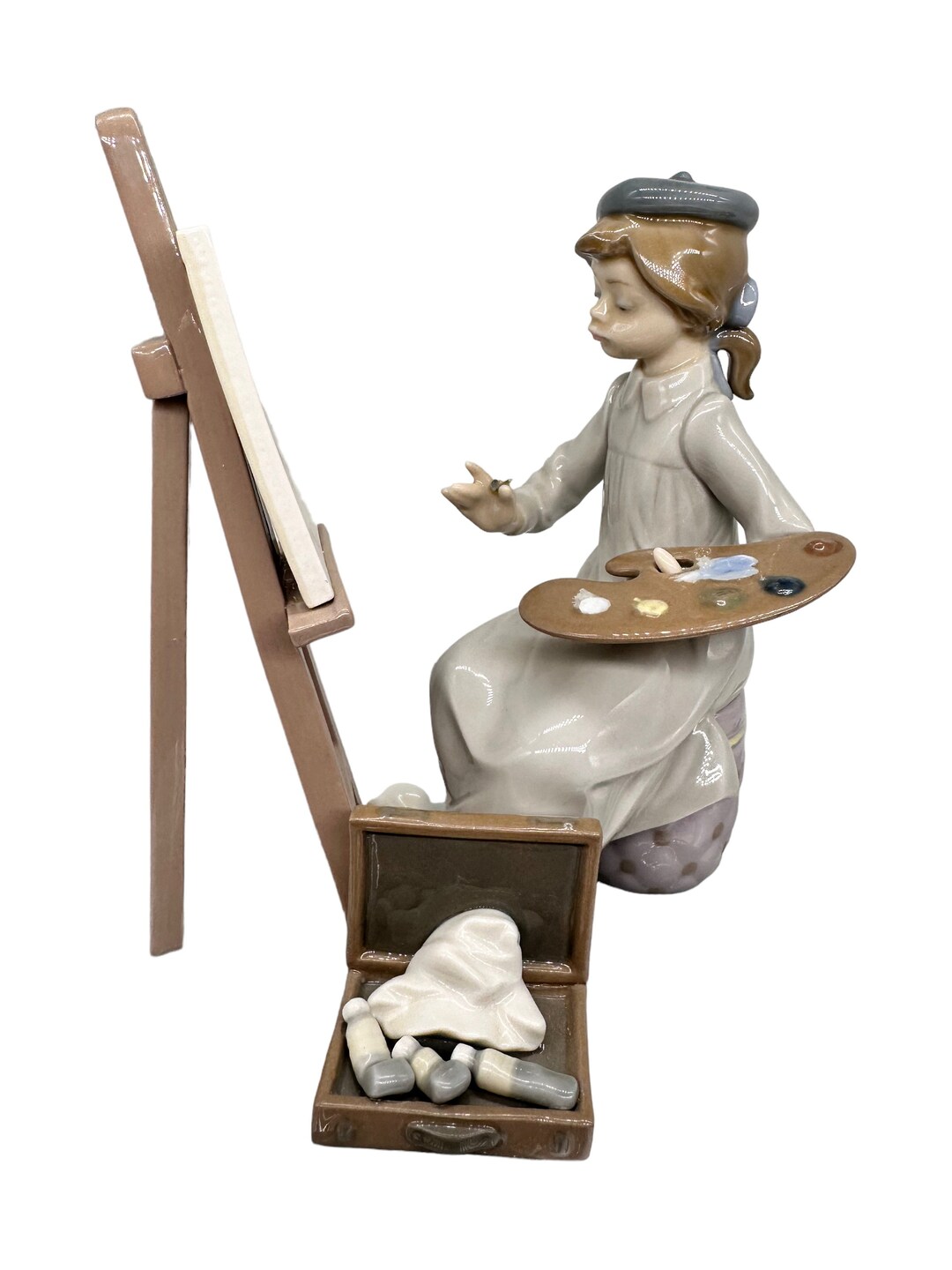 Retired Lladro still Life Joven Pintora Painter Etsy UK