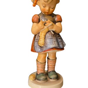 Vintage Goebel Hummel Figurines #255: Stitch in Time- TMK 4