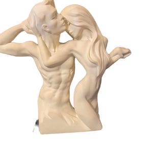 Lovers Sculpture -Heyke Vc Bibler 19"X18", Signed