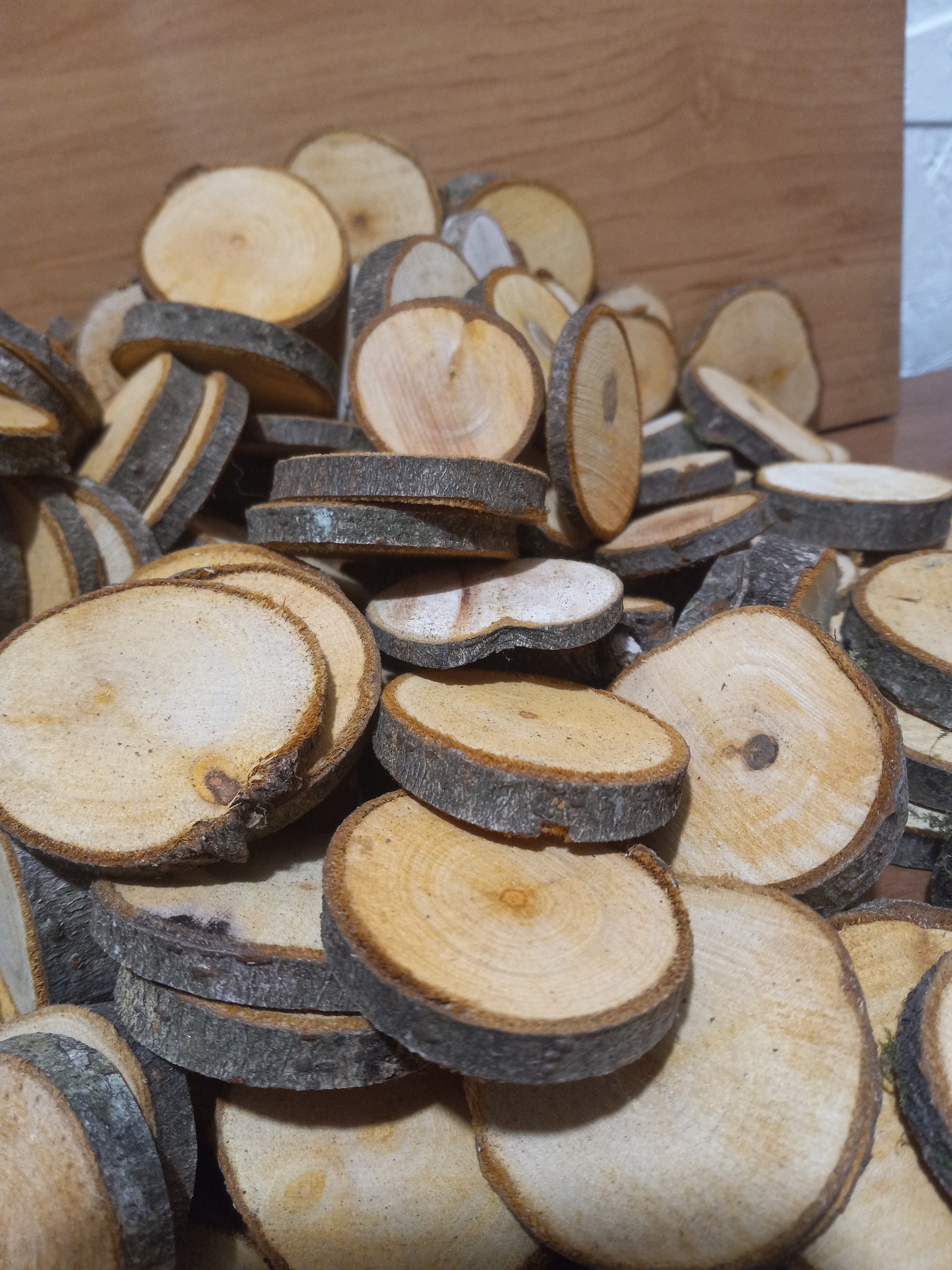 40 Wood Rounds, 3 to 4 Inches in Diameter - Etsy