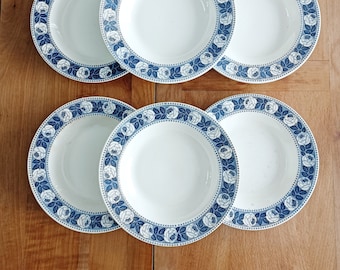 Set of 6 Waechtersbach soup plates, vintage