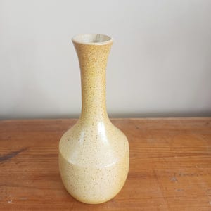Vintage stoneware soliflore vase