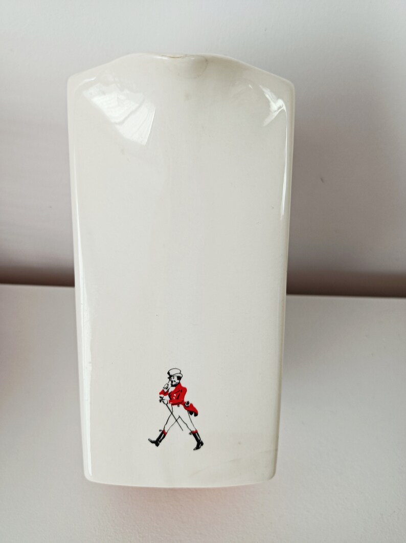 Pitcher, Johnnie Walker advertising carafe, vintage image 5