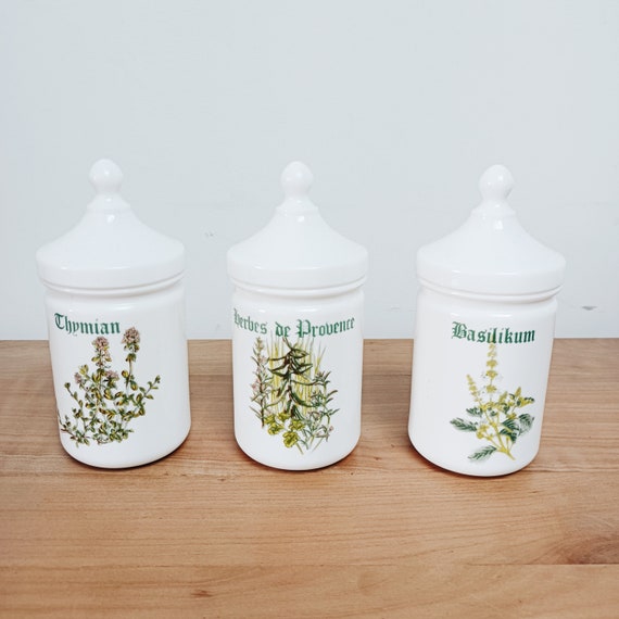 Vintage Spice Jars ~ Set of 3