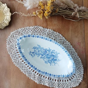 Antique, vintage earthenware dish