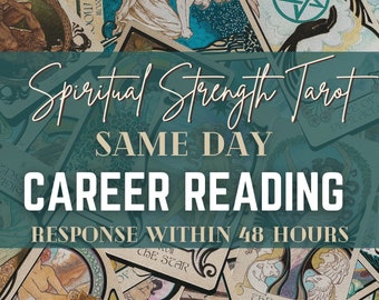 48 Hour Career Tarot Reading - Same Day Tarot Card Reading