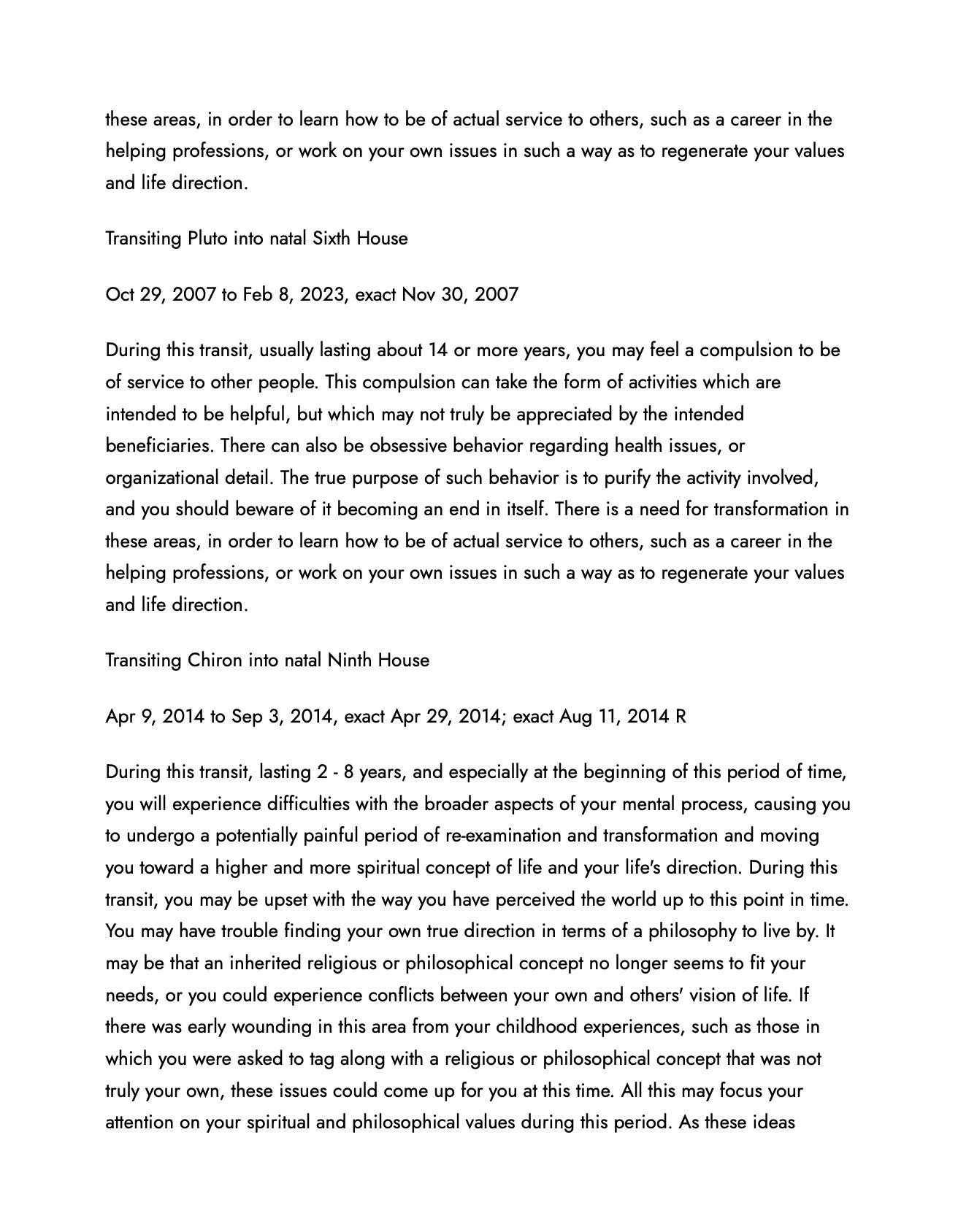 Transits A Guide To Master Your Astrological