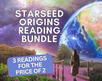 Same Day Starseed Origins Bundle - 3 READINGS - 24 Hour Delivery