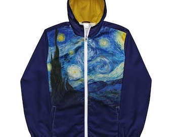 Van Gogh Starry Night Windbreaker