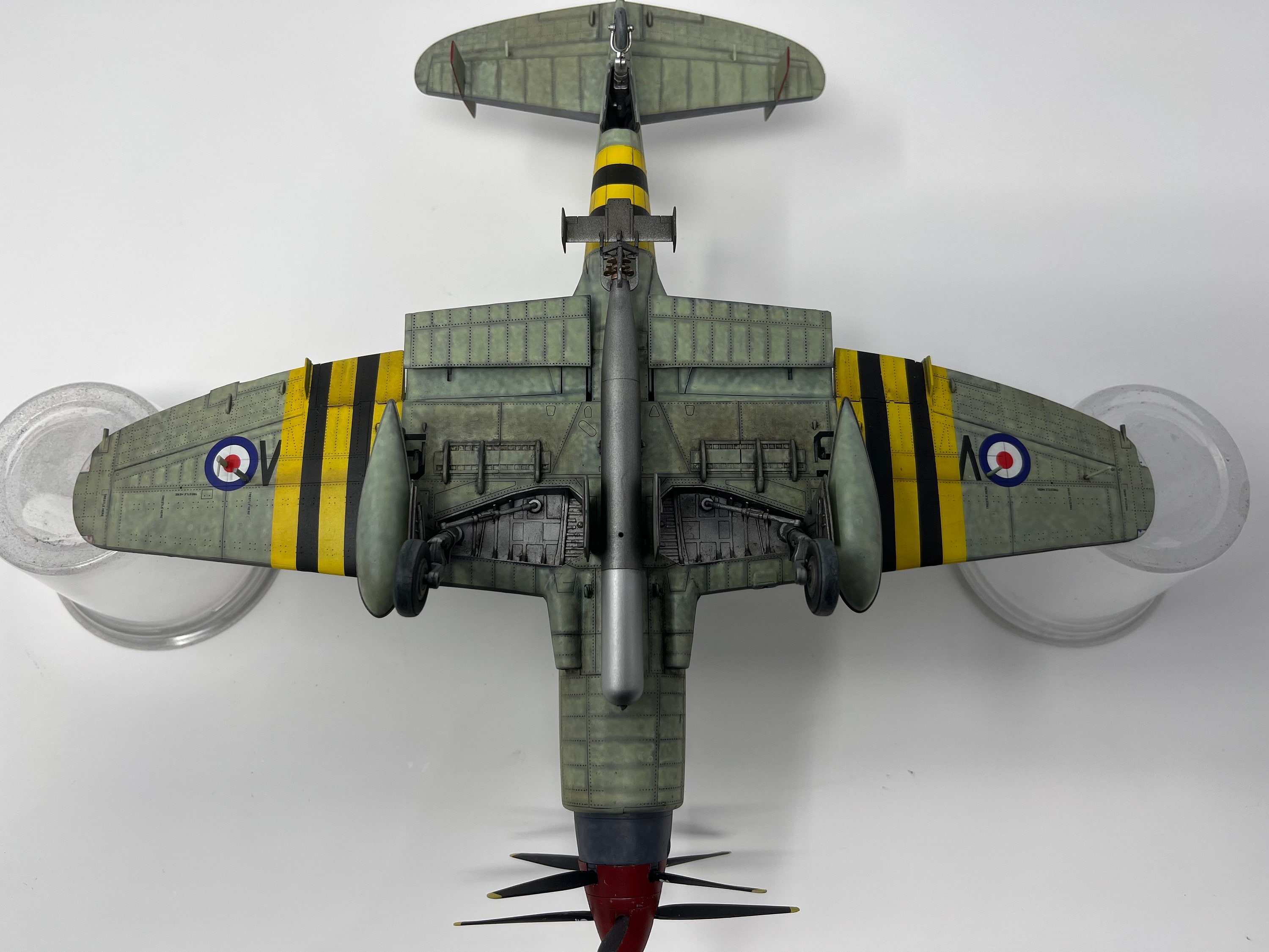 1:48 scale Westland Wyvern S.4, scale model professionally
