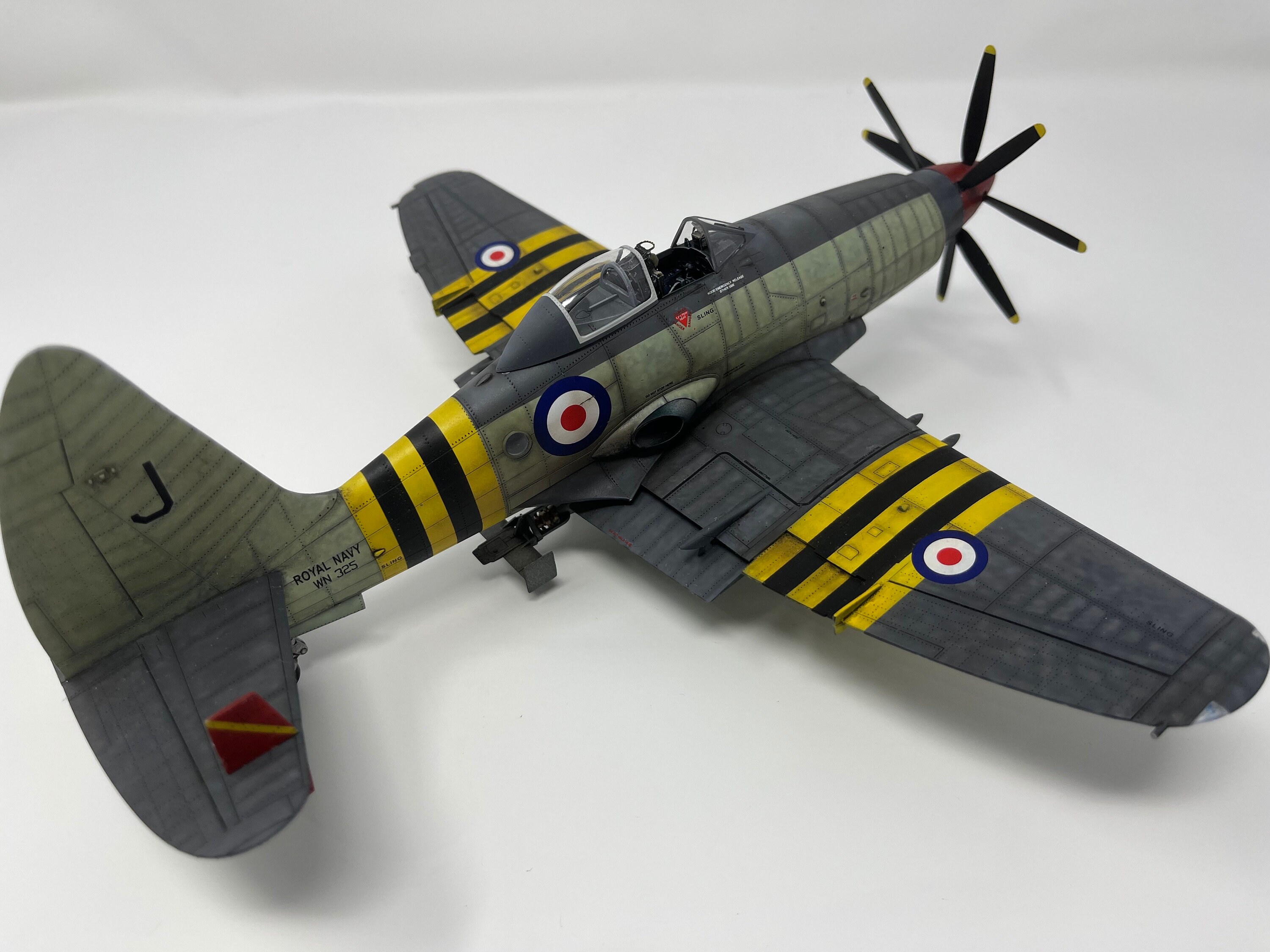 1:48 Scale Westland Wyvern S.4, Scale Model Professionally Built