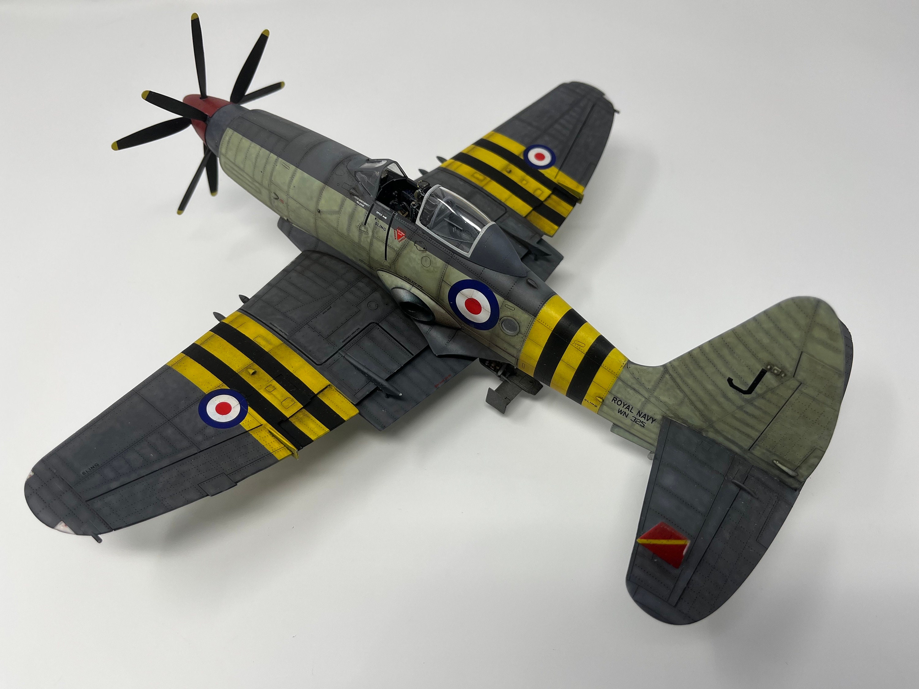 1:48 Scale Westland Wyvern S.4, Scale Model Professionally Built