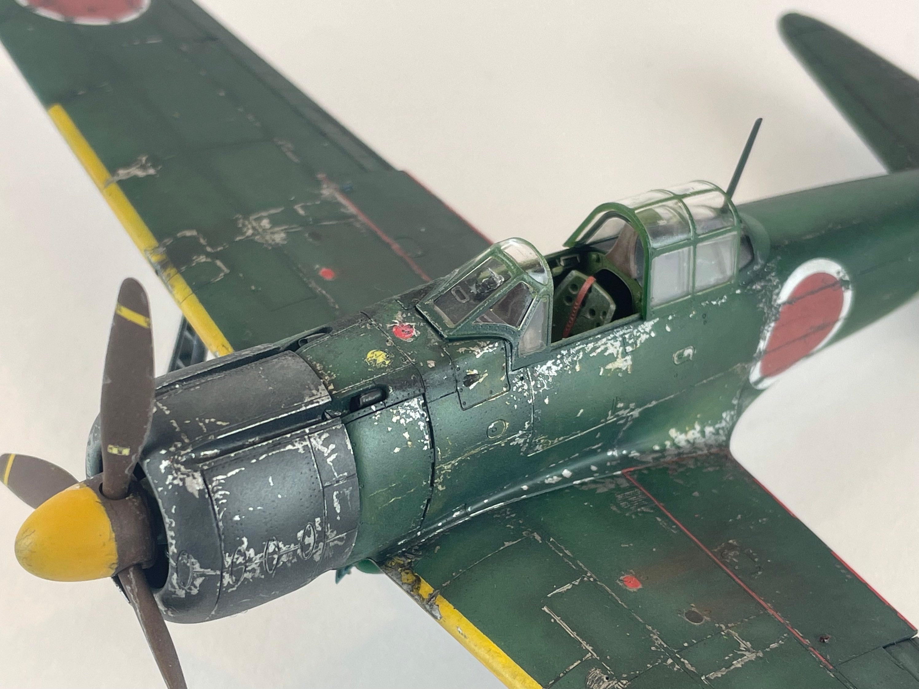 Zero Fighter 21 Type Green Ver. Mitsubishi A6M2B 1/144 Sweet