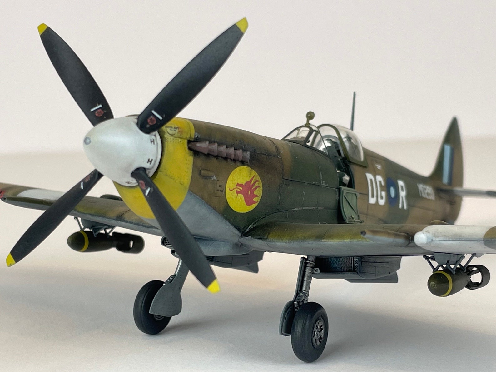 1/48 Scale Supermarine Spitfire Mk.viii S.E.A.C Scale Model | Etsy