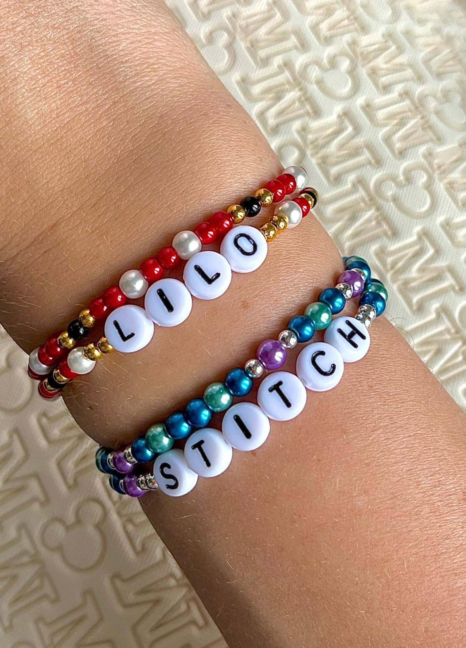 Disney Matching Best Friend Bracelets Lilo and Stitch Etsy