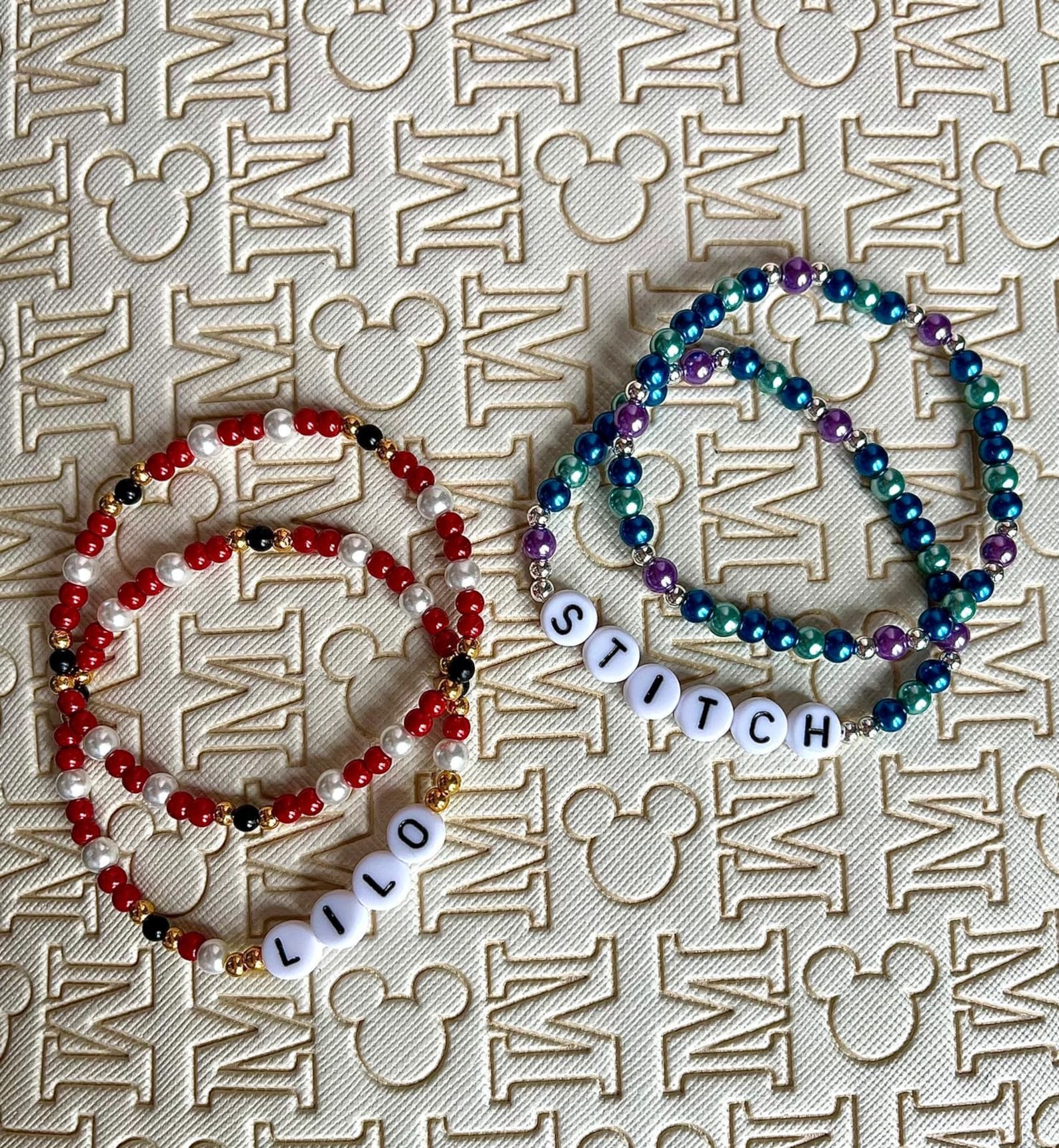 Disney Matching Best Friend Bracelets Lilo and Stitch Etsy