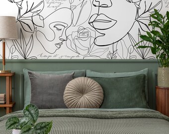 Wallpaper Removable Wallpaper Peel and Stick Wallpaper Wall Decor Home Decor Wall Art Printable Wall Art Room Decor Wall Prints - B611