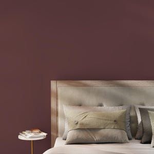 Modern Maroon & Burgundy Wallpaper - D465