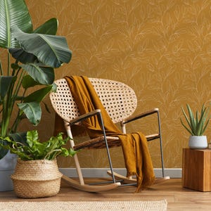 Tapete Schälen und Aufkleben Tapete Abnehmbare Tapete Wohnkultur Wandkunst Wanddekor Raumdekor / Abstrakte Boho Blumentapete - C356