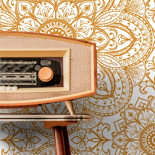 Burnt Orange Wallpaper Etsy