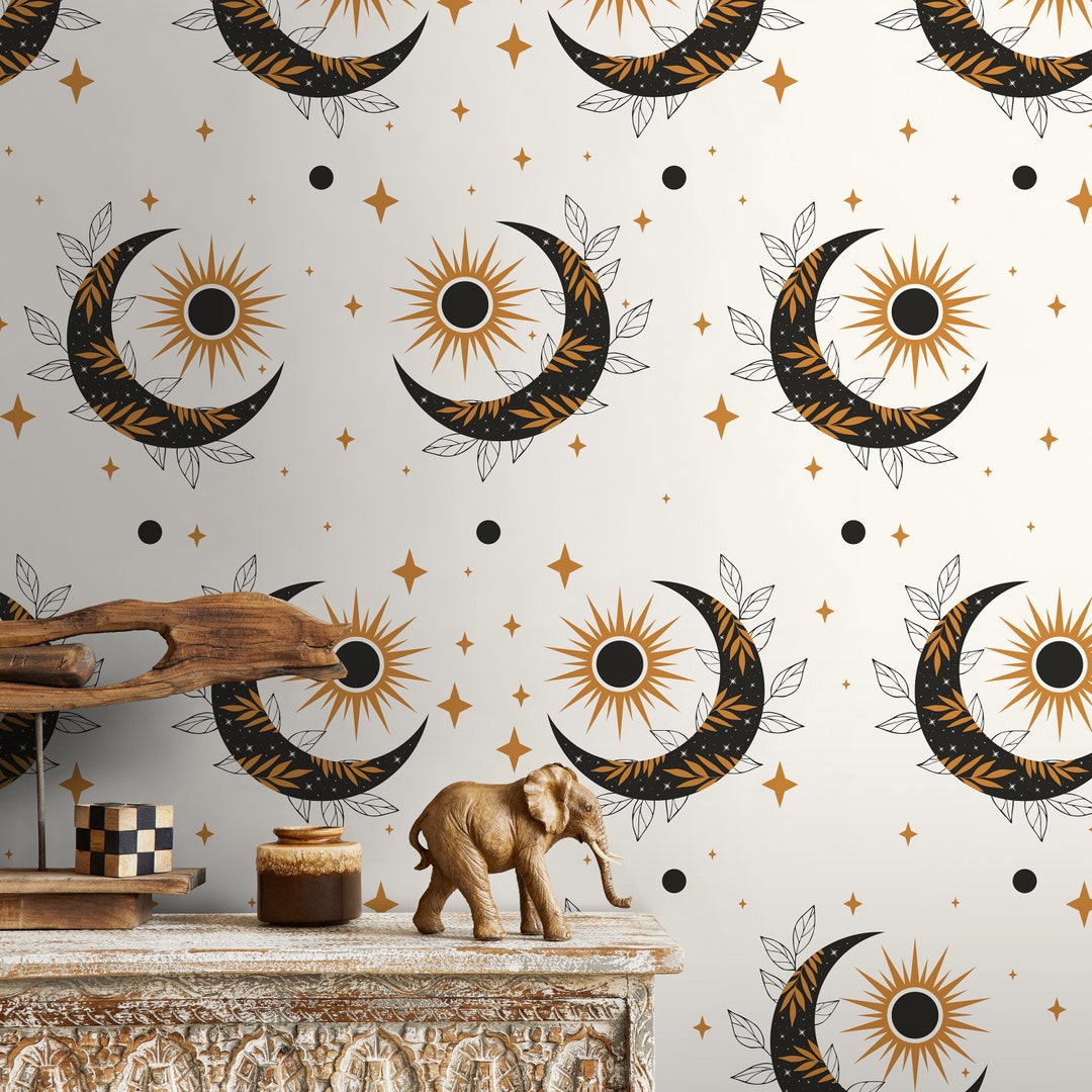 Mystique and Celestial Wallpaper Removable Peel and Stick Wallpaper