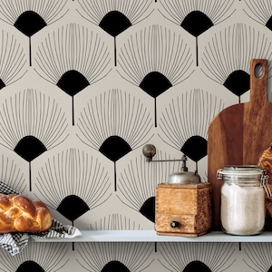 Removable Wallpaper Peel and Stick Wallpaper Wall Paper Wall Mural  Geometric Art Deco Wallpaper B078 