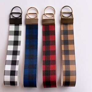 Plaid Wristlet
