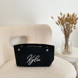 PERSONALIZED Bag Organizer Insert | Bag Organizer| Purse Insert Organizer| Designer Bag Organizer| Designer Bag Insert |Makeup Bag Organizer