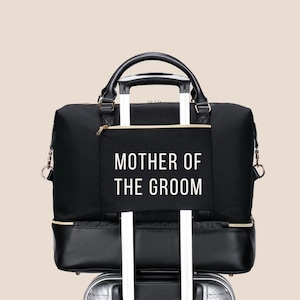 Mother of The Groom Bag | Personalized Carry On Bag | Travel Bag | Gifts for Mother of The Groom | Mother of the Groom Gift Ideas