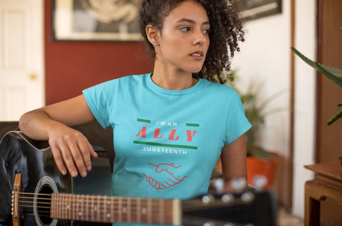 juneteenth ally shirt