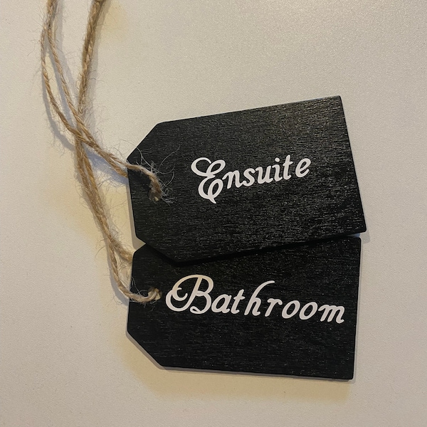 Linen Closet Tag - Customisable -- Household Label -- Home Organisation